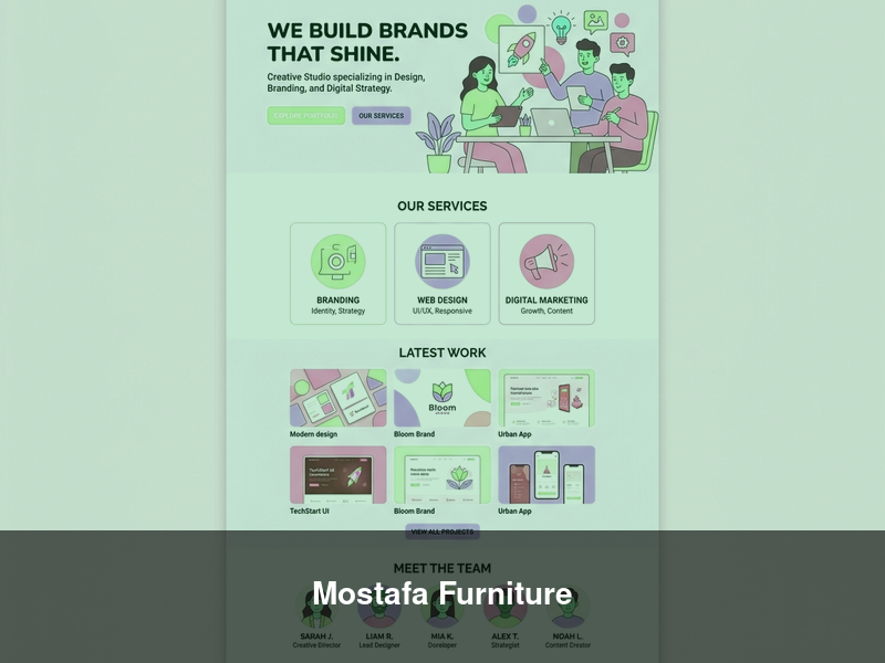 Mostafa Furniture – Websites