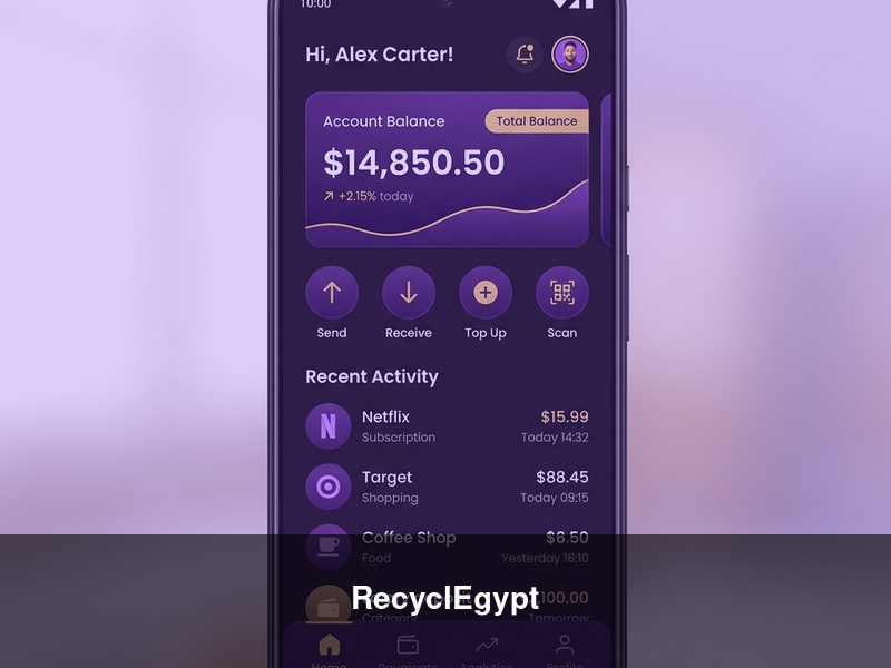 RecyclEgypt – Mobile Apps