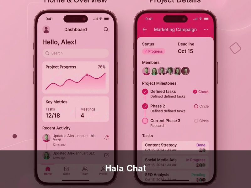 Hala Chat – Mobile Apps