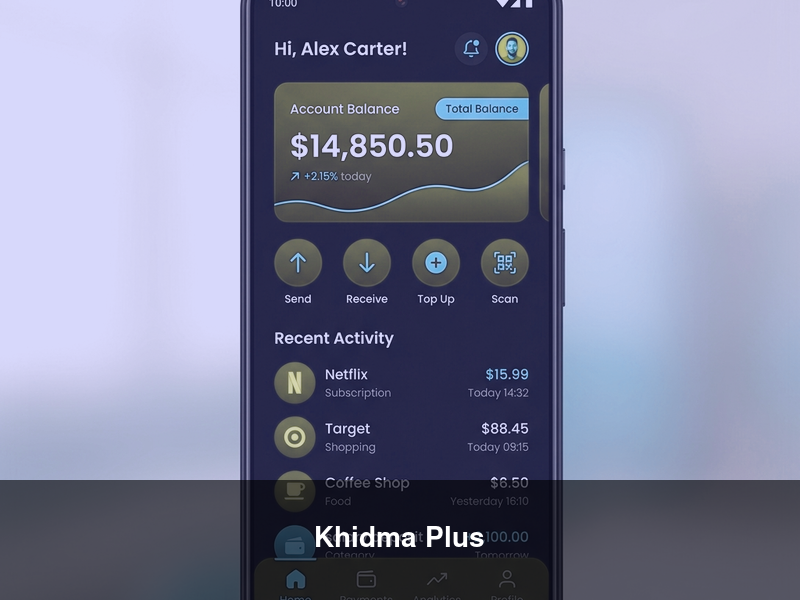 Khidma Plus – Mobile Apps