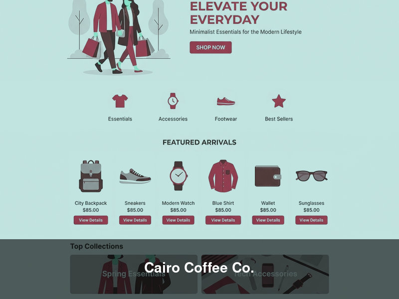 Cairo Coffee Co. – Websites