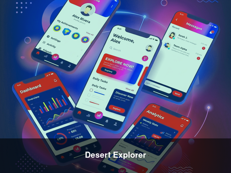 Desert Explorer – Mobile Apps