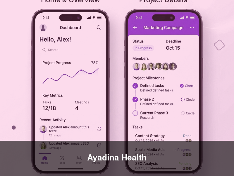 Ayadina Health – Mobile Apps