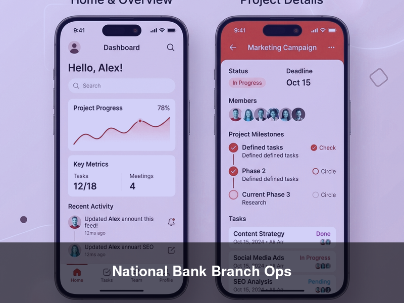 National Bank Branch Ops – ERPs