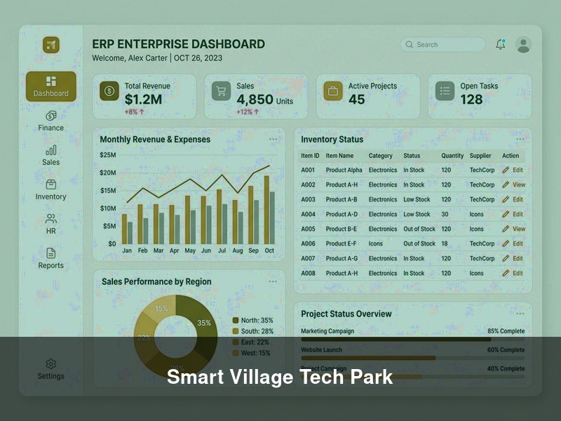 Smart Village Tech Park – ERPs
