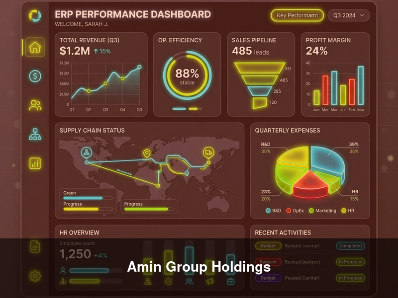 Amin Group Holdings – ERPs