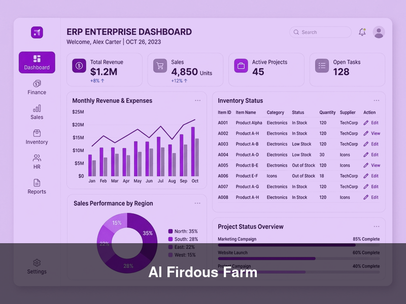Al Firdous Farm – ERPs