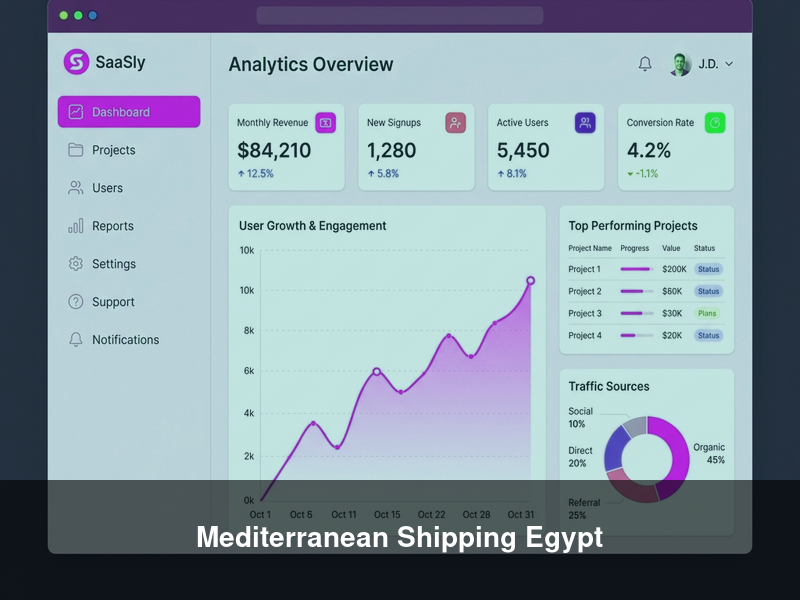 Mediterranean Shipping Egypt – ERPs
