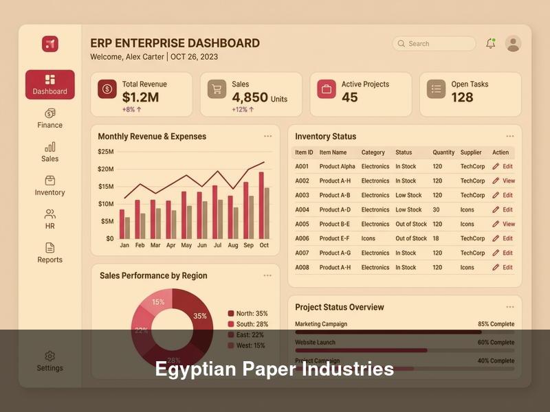 Egyptian Paper Industries – ERPs