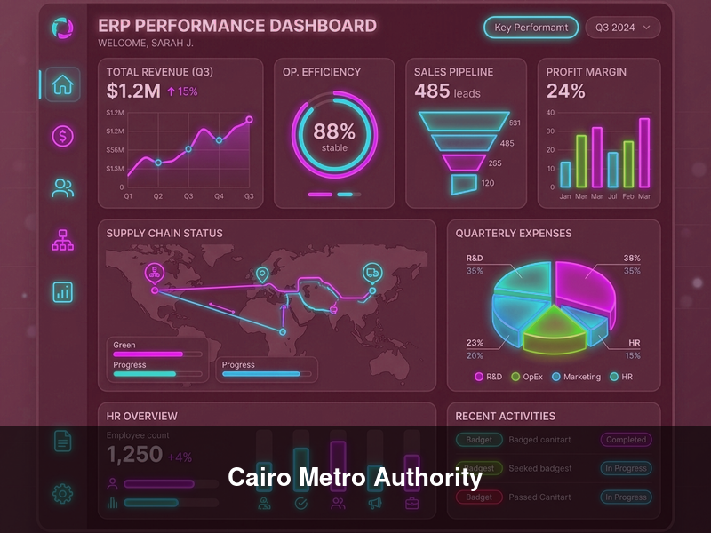 Cairo Metro Authority – ERPs