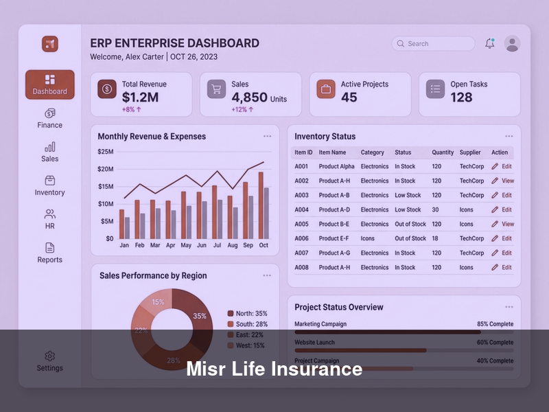 Misr Life Insurance – ERPs