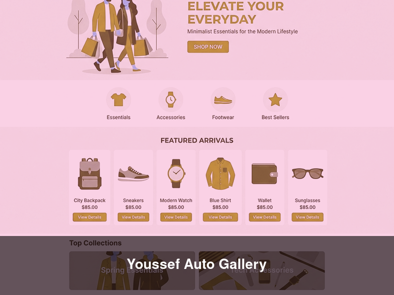 Youssef Auto Gallery – Websites