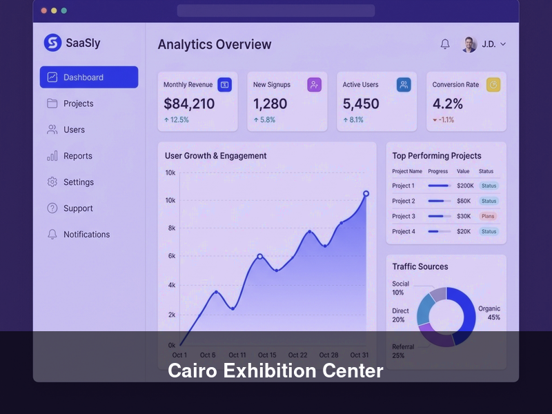 Cairo Exhibition Center – ERPs