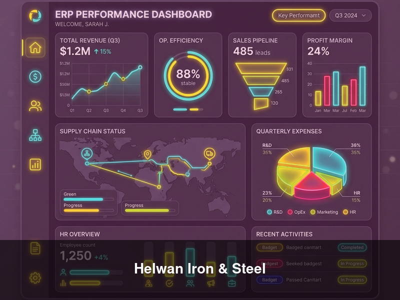 Helwan Iron & Steel – ERPs