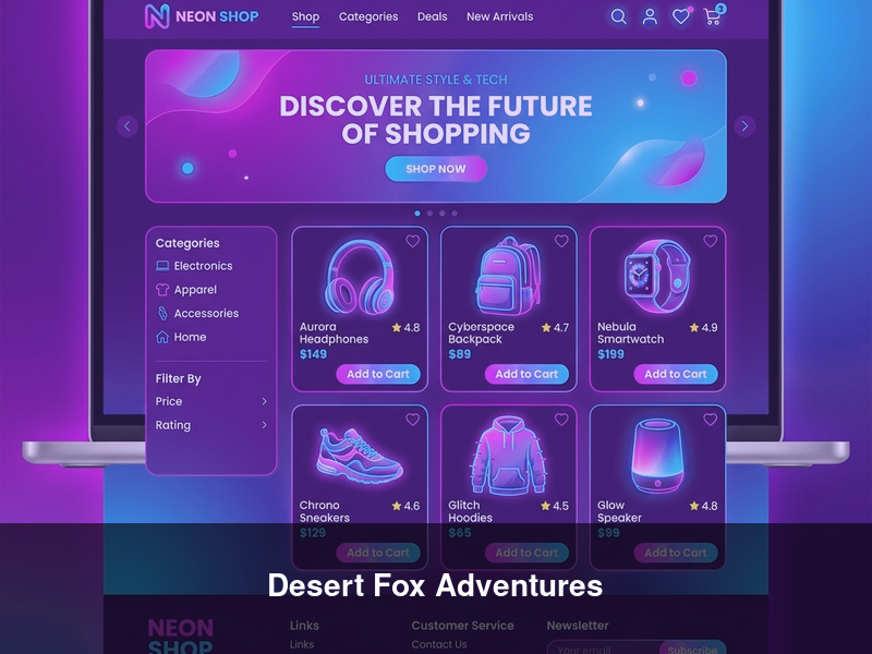 Desert Fox Adventures – Websites