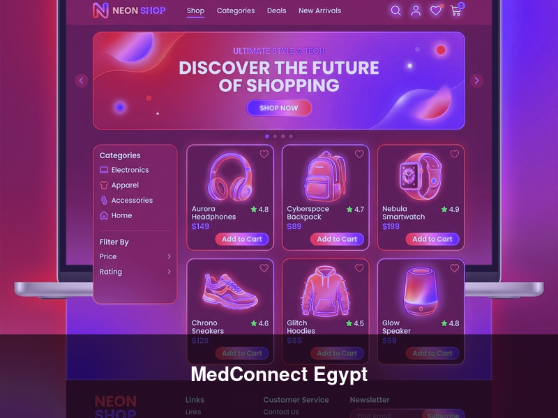 MedConnect Egypt – Websites