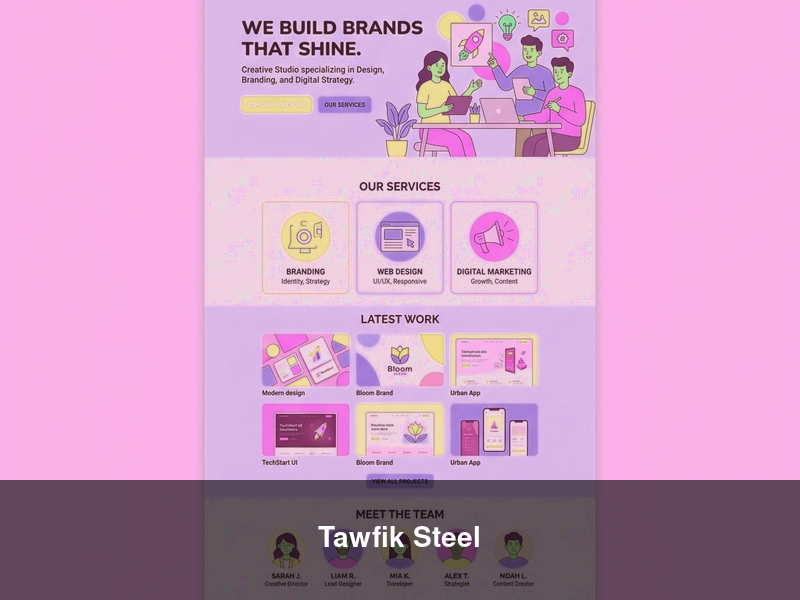 Tawfik Steel – Websites