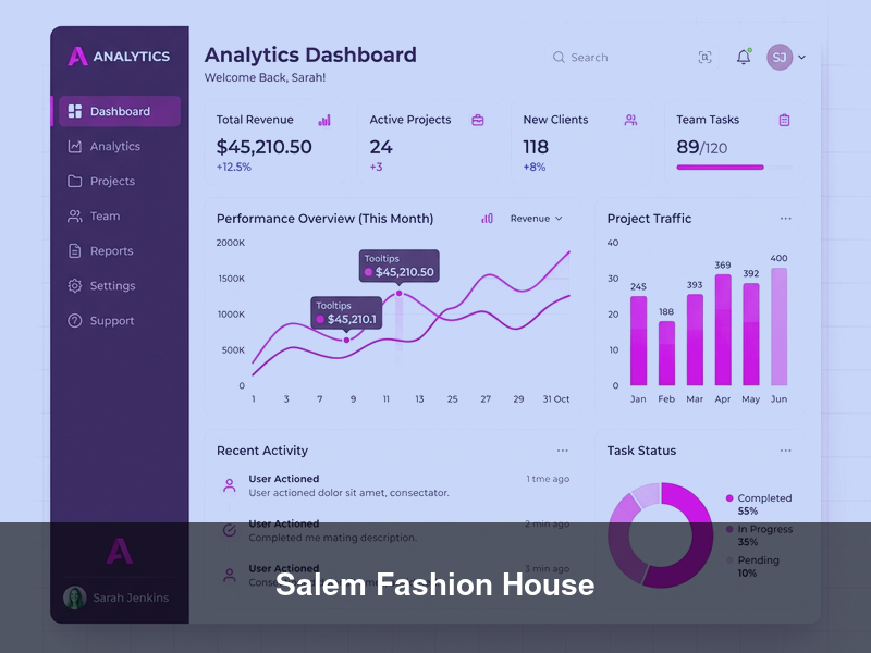 Salem Fashion House – Websites