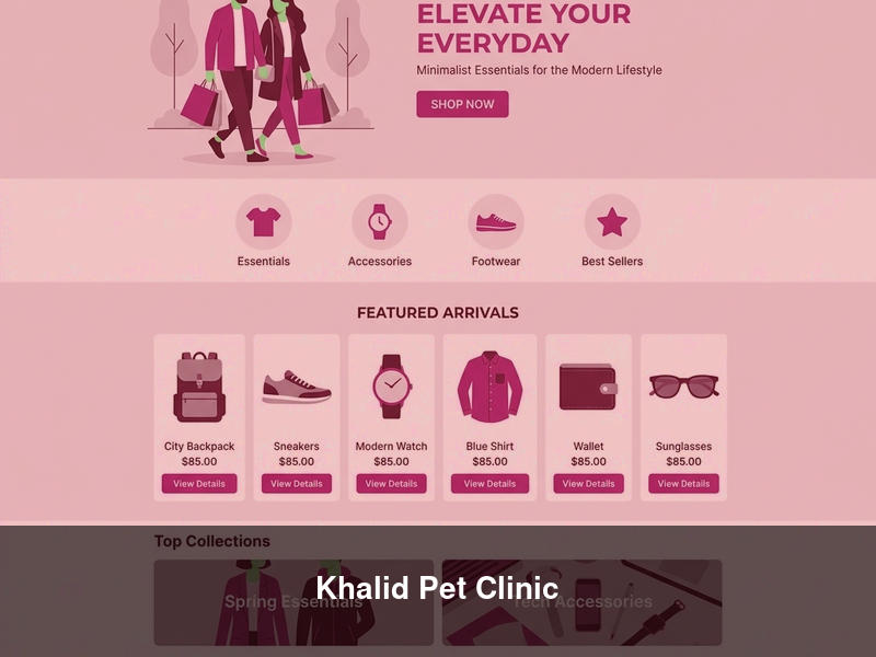 Khalid Pet Clinic – Websites