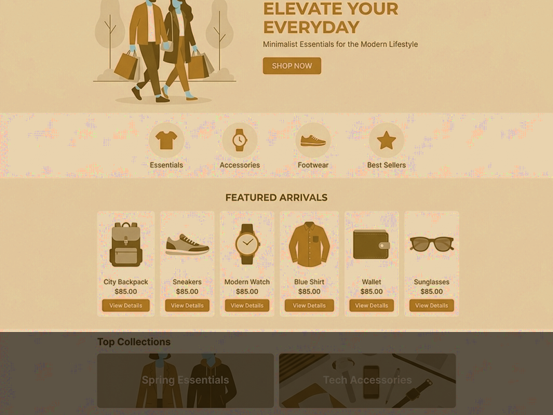 Arabesque Interiors – Websites