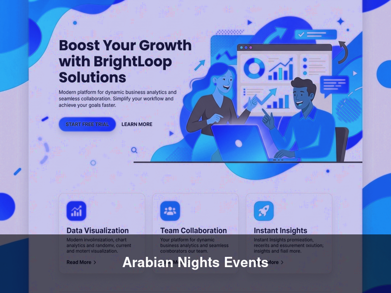 Arabian Nights Events – Websites