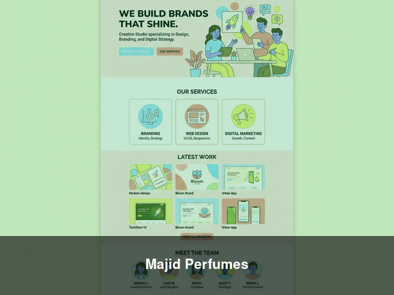 Majid Perfumes – Websites