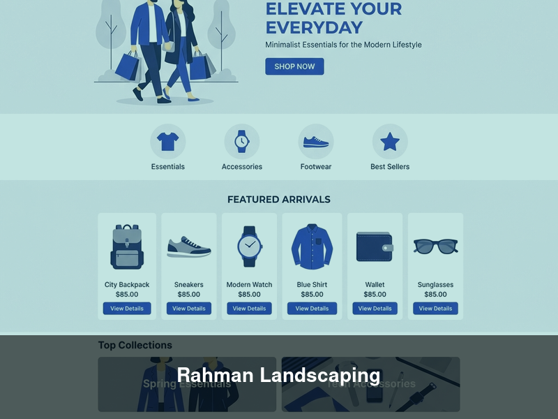 Rahman Landscaping – Websites