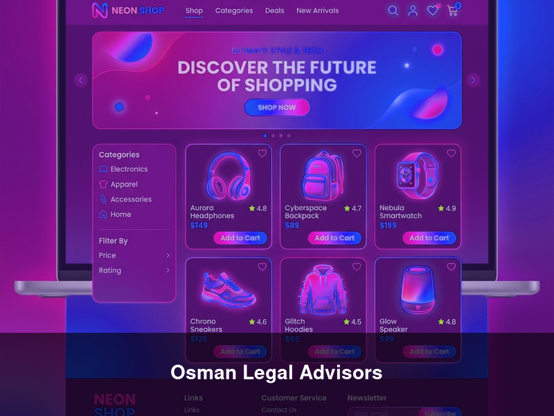 Osman Legal Advisors – Websites