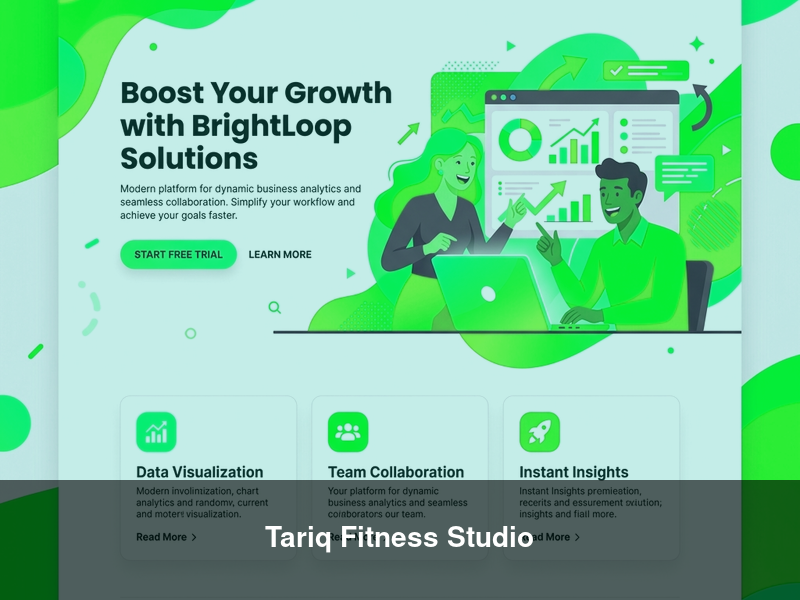 Tariq Fitness Studio – Websites