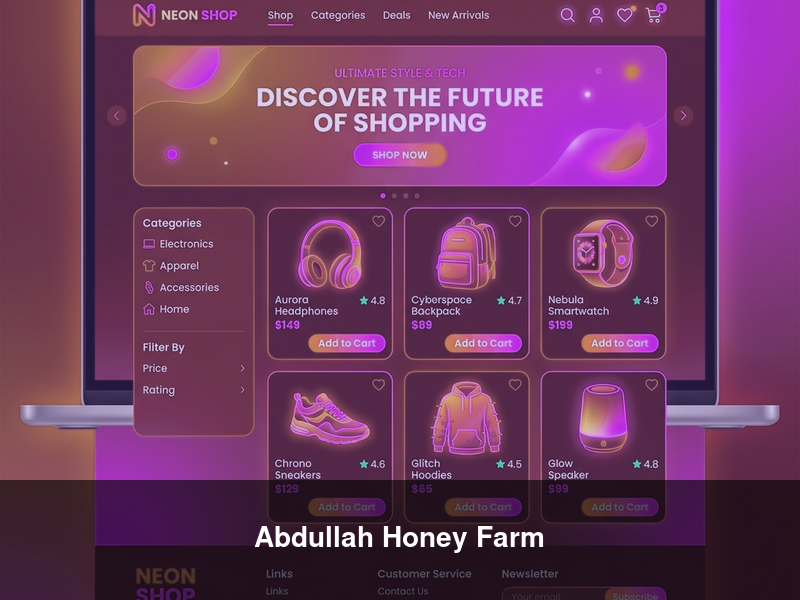 Abdullah Honey Farm – Websites