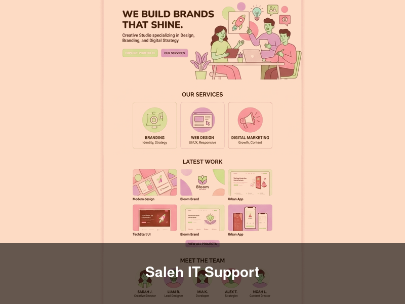 Saleh IT Support – Websites