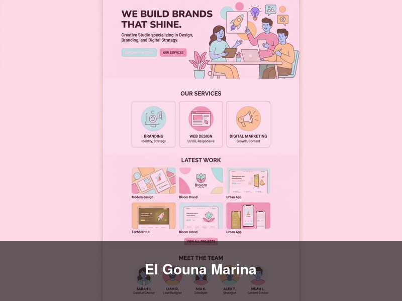 El Gouna Marina – Websites