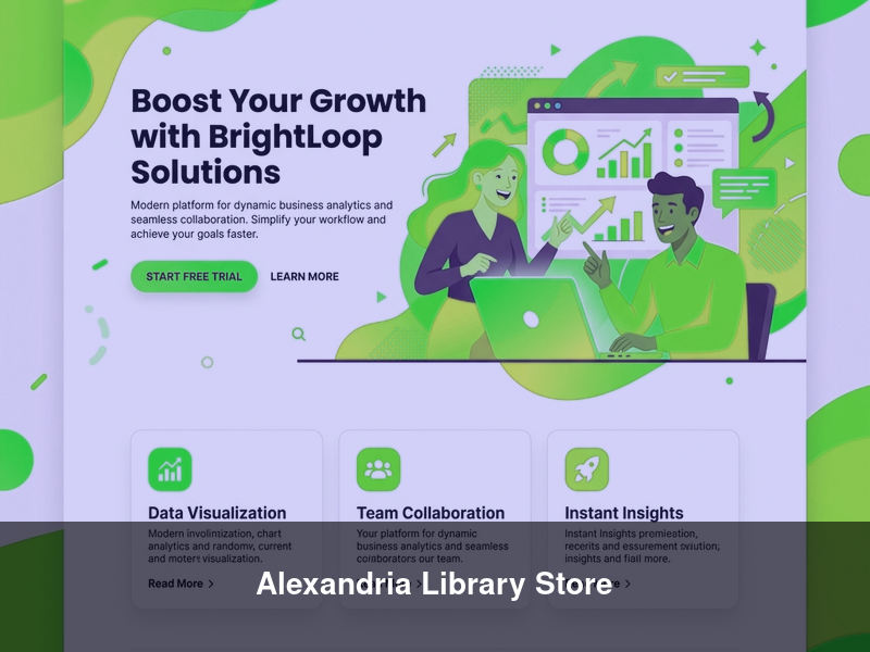 Alexandria Library Store – Websites