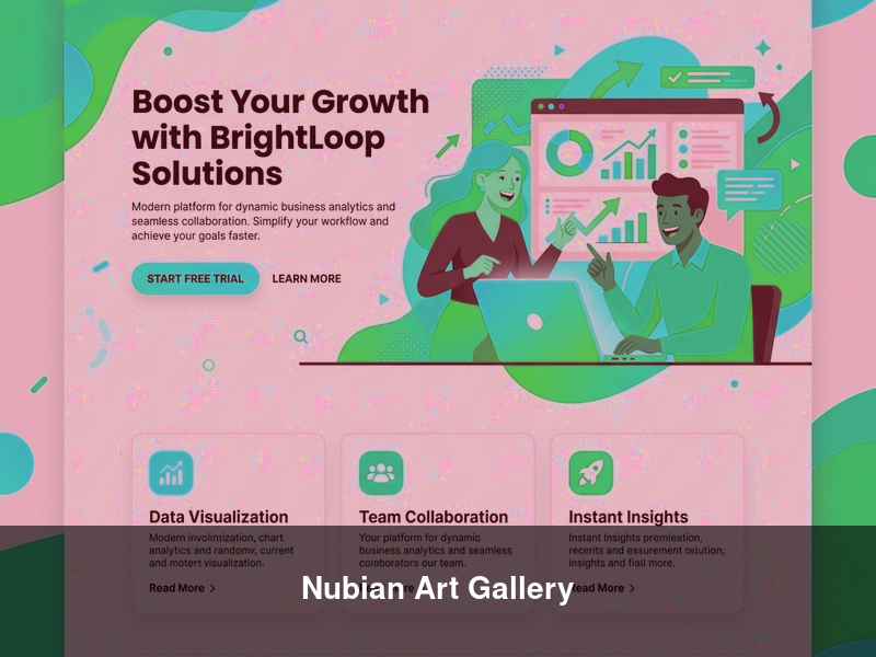 Nubian Art Gallery – Websites
