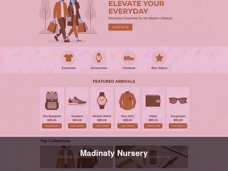 Madinaty Nursery – Websites