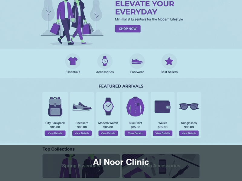 Al Noor Clinic – Websites