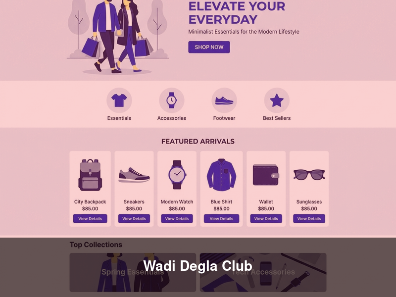 Wadi Degla Club – Websites