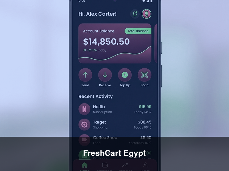 FreshCart Egypt – Mobile Apps