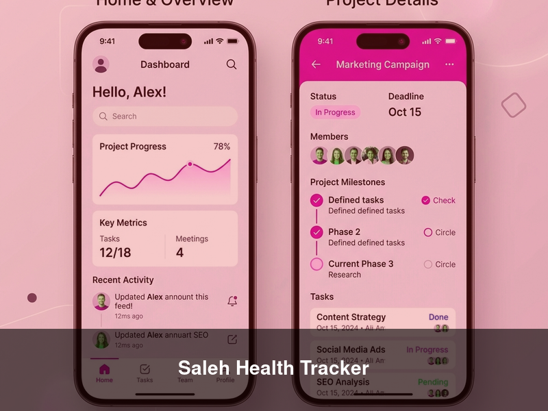 Saleh Health Tracker – Mobile Apps