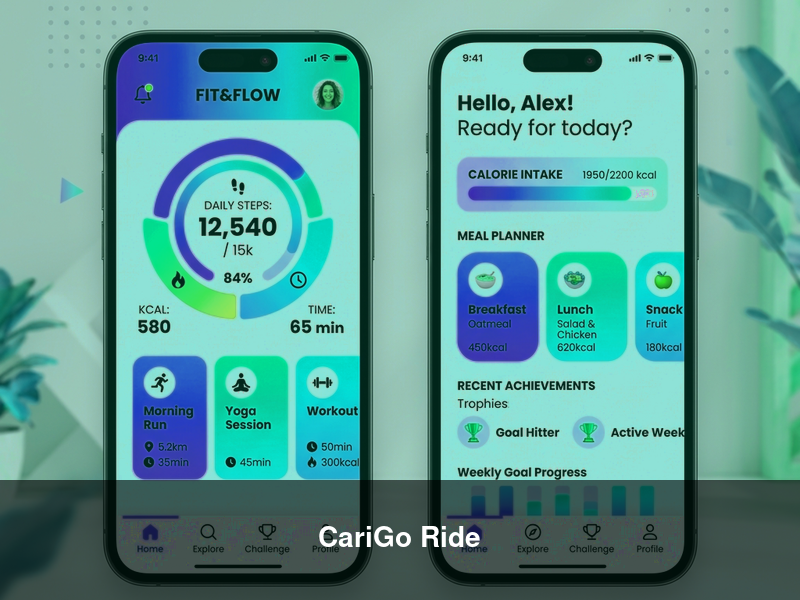 CariGo Ride – Mobile Apps