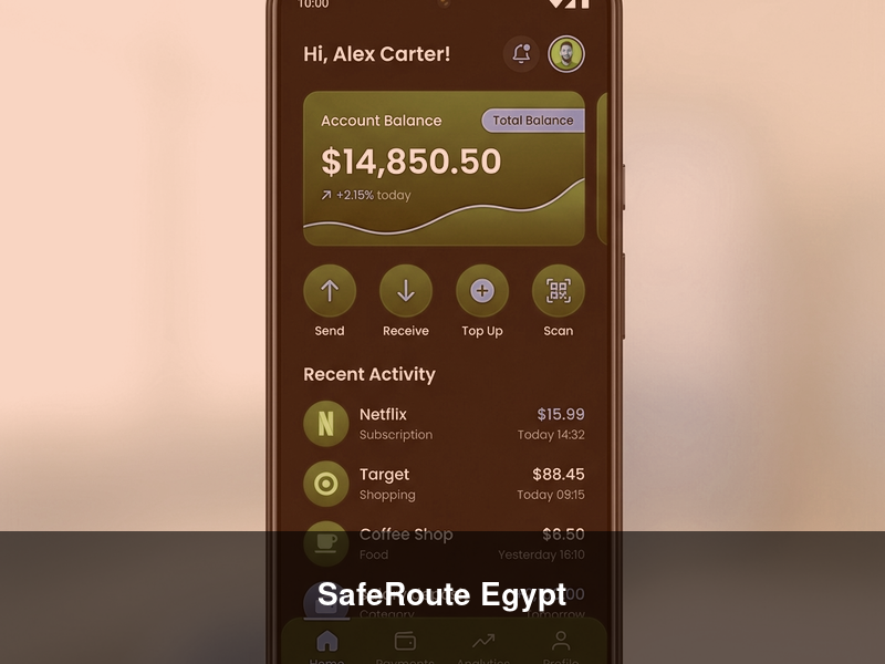 SafeRoute Egypt – Mobile Apps