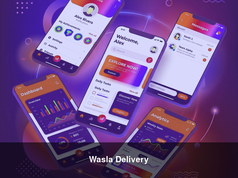 Wasla Delivery – Mobile Apps