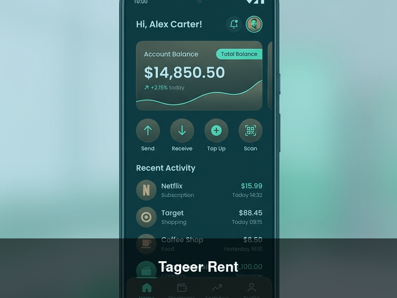 Tageer Rent – Mobile Apps